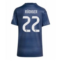 Real Madrid Antonio Rudiger #22 Vonkajší Ženy futbalový dres 2025-26 Krátky Rukáv